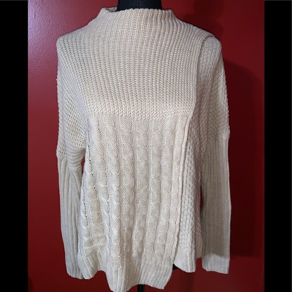 Xhilaration Junior’s Wrap Front Sweater